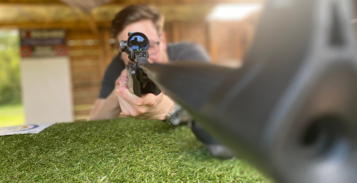 Air rifle shooting