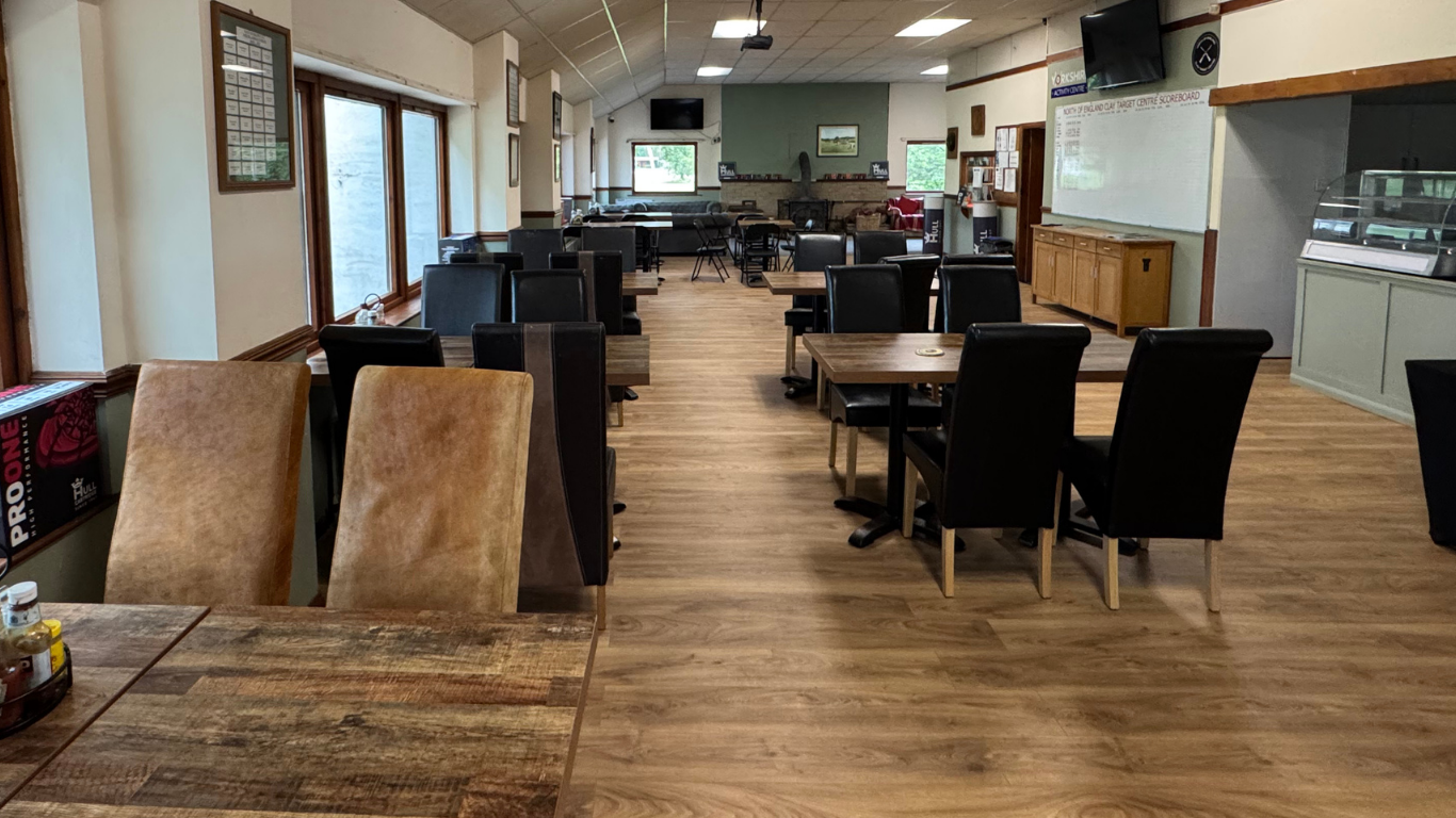 Clubhouse and Cafe 88 Interior at Yorkshire Activity Centre